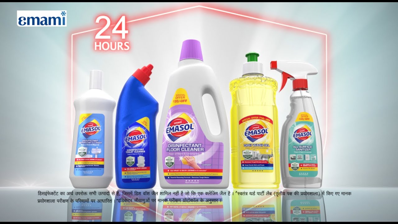 Emami Emasol's Home Disinfectant Solutions TVC