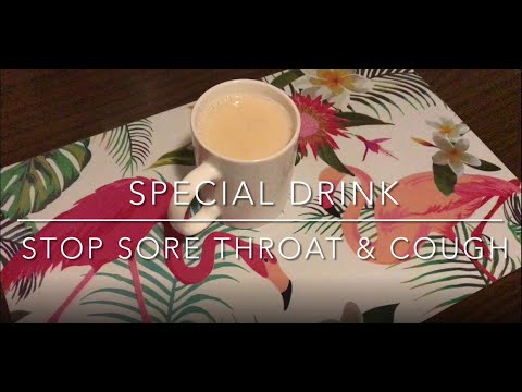 Najbolji Domaći Napitak za Grlobolju i Kašalj, Samo 2 sastojka | Homemade Drink for Sore Throat