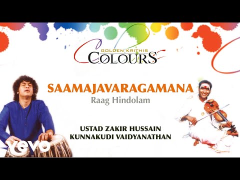 Saamajavaragamana - Golden Krithis Colours | Ustad Zakir Hussain | Official Version