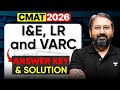 CMAT 2026 Answer Key &amp; Solutions | Innovation &amp; Entrepreneurship, Logical Reasoning and Verbal