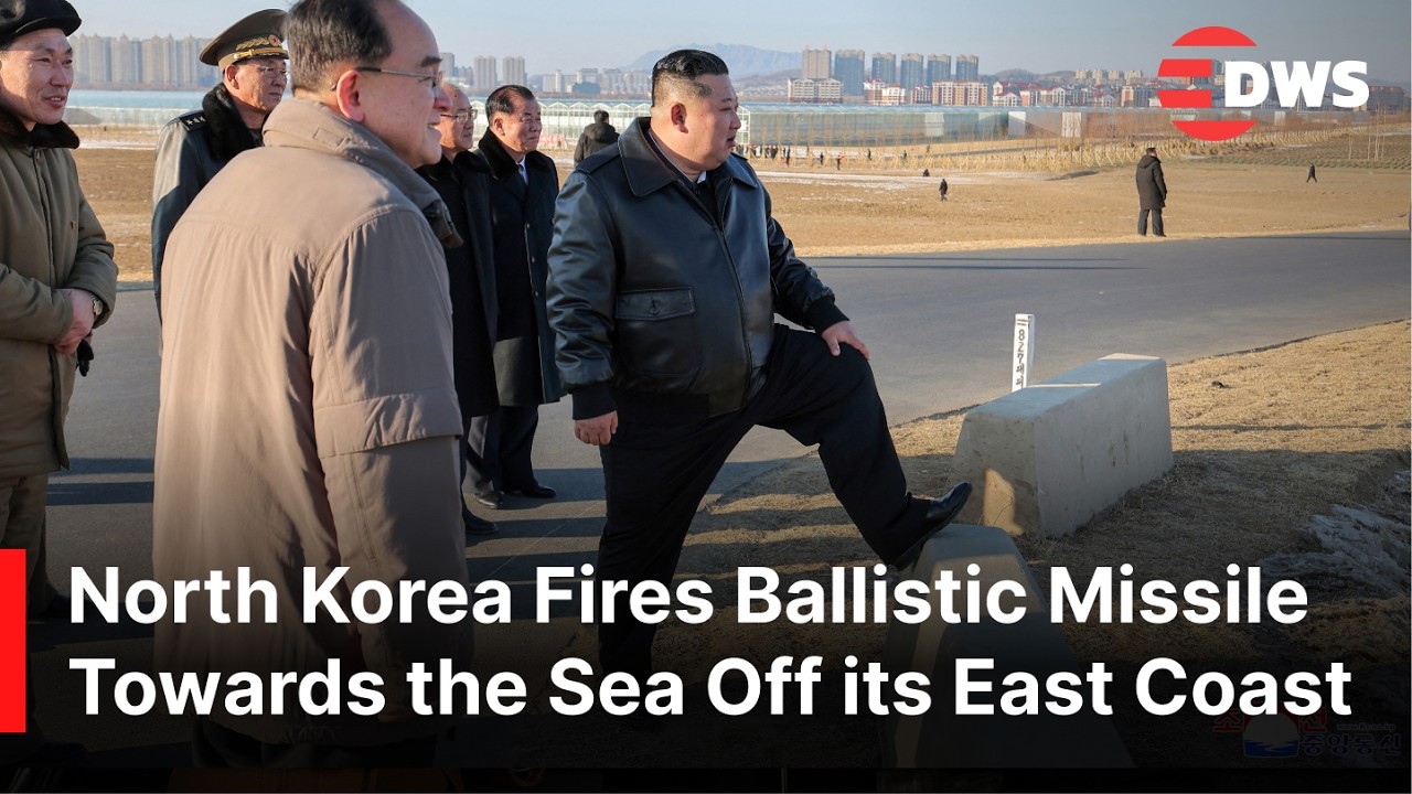 ИСТОРИЧЕСКИЙ МОМЕНТ: Северная Корея запускает баллистическую ракету на фоне расширения вооружений...