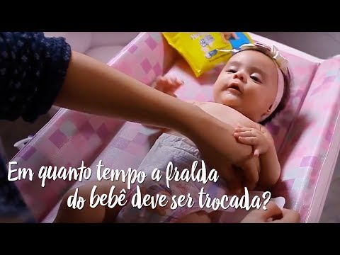 Vídeo: Quantas Vezes A Fralda é Trocada Para Um Recém-nascido