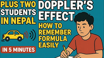 “Doppler Effect Made EASY! | Physics Trick & Formula Memory Hack for Nepali Students; in 5 Minutes 