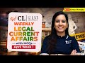 CLAT 2027: Weekly Legal Current Affairs | GK & Current Affairs Preparation - April Week 01 | CL-LST