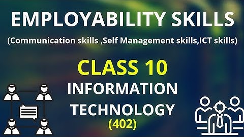 Employability skills class 10 IT (402)|| Term 1 mcq series || Saral Programming