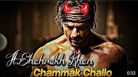 ❌Chammak challo by EDIZ❤️ of #RehanEdiz😎 Alight motion xml Shahrukh Khan Song chammak challo 🔥