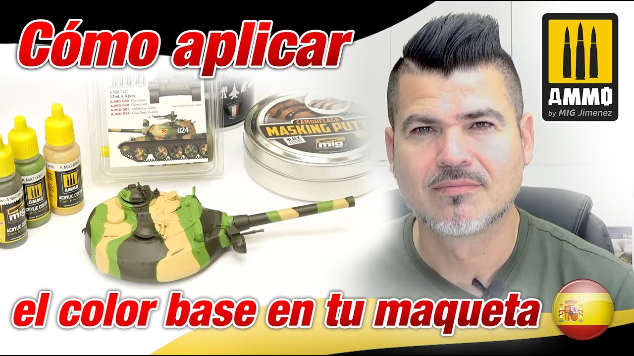 CÓMO APLICAR EL COLOR BASE EN TU MAQUETA / HOW TO APPLY BASE COLORS TO YOUR MODEL