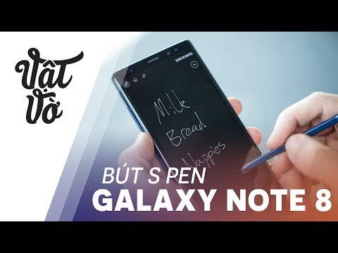 Đố bạn biết bút S Pen của Galaxy Note 8 có tính năng gì mới?