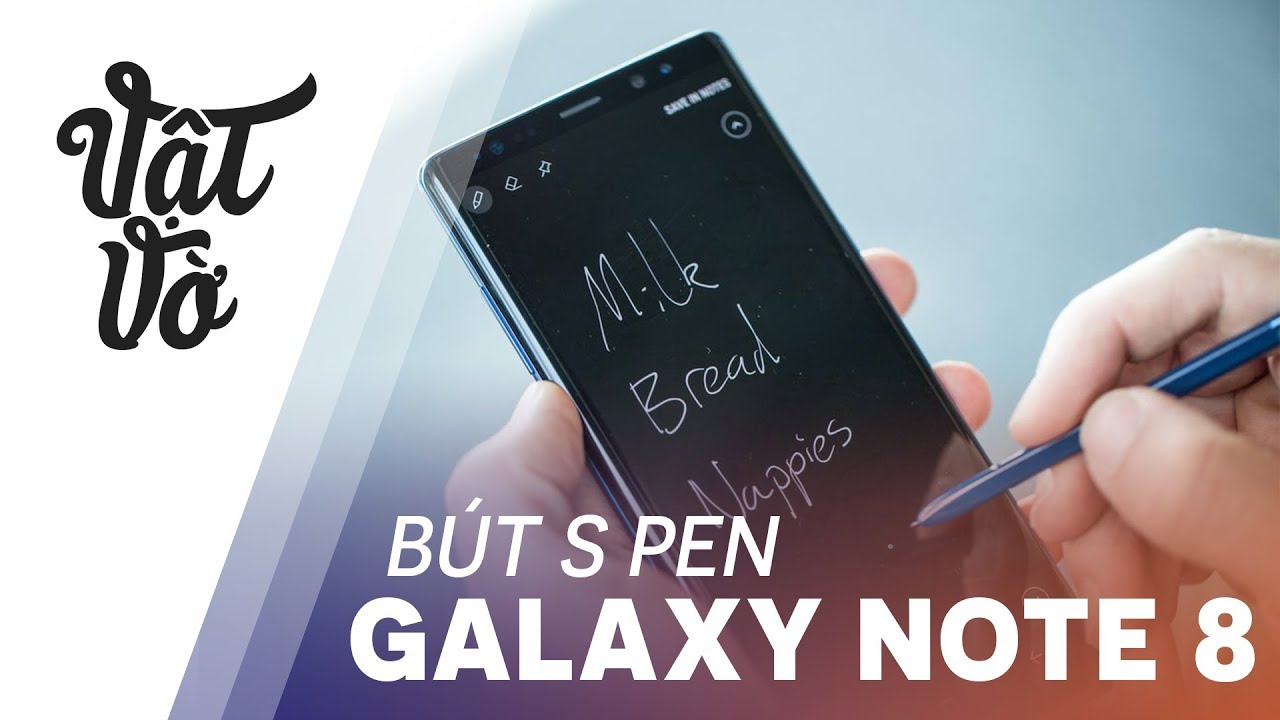 Đố bạn biết bút S Pen của Galaxy Note 8 có tính năng gì mới?