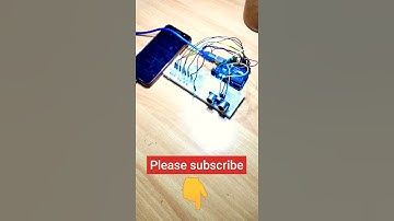 #youtubeshorts 😀 Ultrasonic sensor distance arduino #Shorts #sensor