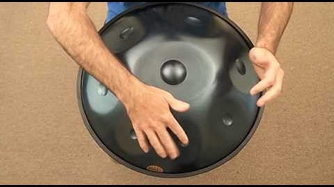 HAPI Handpan #D57 El Capitan Scale derived from D Minor