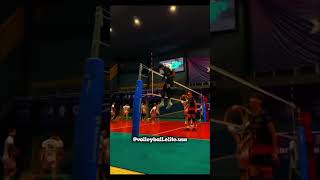 The most POWERFUL volleyball spikes compilation! 🤯💥 #shorts