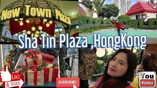 The tourist spot of NewTownPlaza ShaTinHongkong