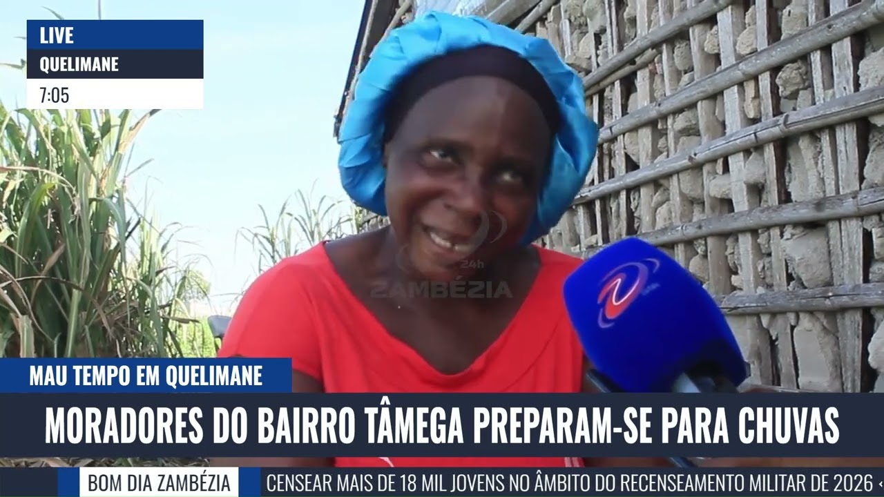 MAU TEMPO EM QUELIMANE| TV Zambézia 24h