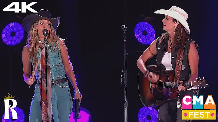 Lainey Wilson Feat. Terri Clark | Hang Tight Honey | Poor Poor Pitiful Me | Live @ CMA Fest 2024