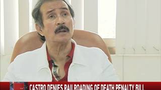 Atienza: Duterte pressuring lawmakers to pass death penalty bill