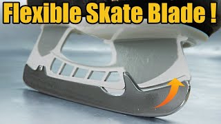 Skate Faster ! New Flexible Hockey Skate Blade