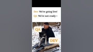 When QA gets pulled into a launch they didn