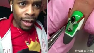 Zoie Fenty Reacts To Nail Sunnythe Funniest Reaction