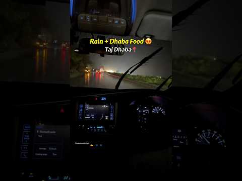 Rain & Dhaba Food with friends | Taj Dhaba