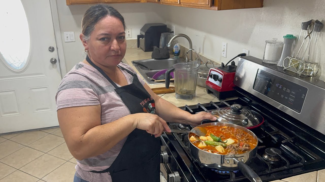 Picadillo de carne de venado🦌🦌