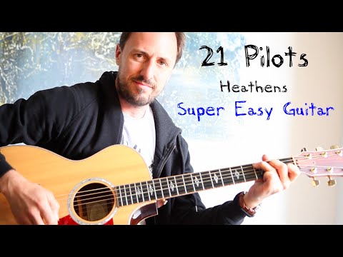 EASY GUITAR LESSON | 21 Pilots | Heathens
