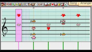 Mario Paint Composer 2 - Sonic and Knuckles - Act 1 Boss
