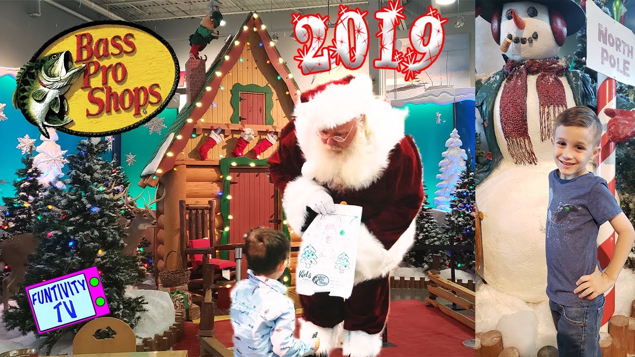 SANTA AT BASS PRO SHOPS CHRISTMAS WINTER WONDERLAND 2019 YouTube