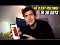 How I Closed 46 SMMA Client Meetings in 30 Days [my full process REVEALED...]
