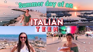 summer DAY IN THE LIFE of an ITALIAN TEENAGER! 🇮🇹 (Italy vlog)