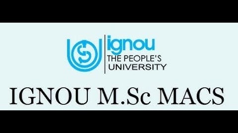 IGNOU RC Kolkata Recording of Online Class M.Sc(macs) ( MMTE006 )