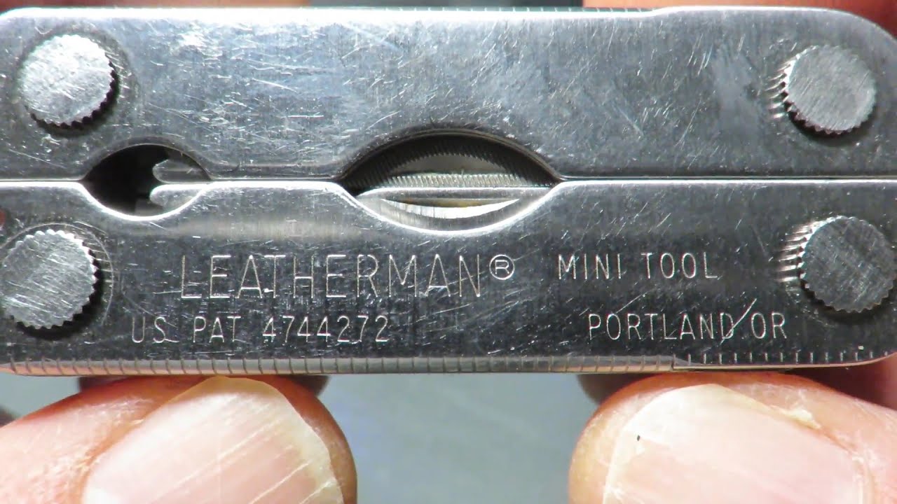 Leatherman MINI TOOL [1986-2004] : THE WORLD'S SMALLEST FULL-SIZE PLIERS! 