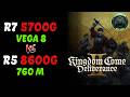 RYZEN 7 5700G x RYZEN 5 8600G | BENCHMARK | KINGDOM COME DELIVERANCE II | VEGA 8 | 760M | 16GB RAM