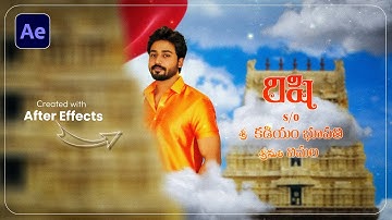 TUTORIAL | Cinematic After Effects Composition in Telugu | Simple and Effective