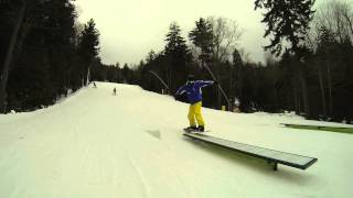 1st Day at Snowshoe Terrain Park