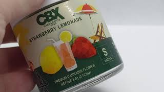 First Impressions of Strawberry Lemonade from Cannabiotix (CBX)