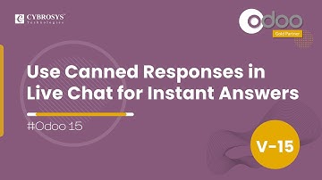 How to Use Canned Responses in Odoo 15 Live Chat for Instant Answers | Odoo 15 Live Chat