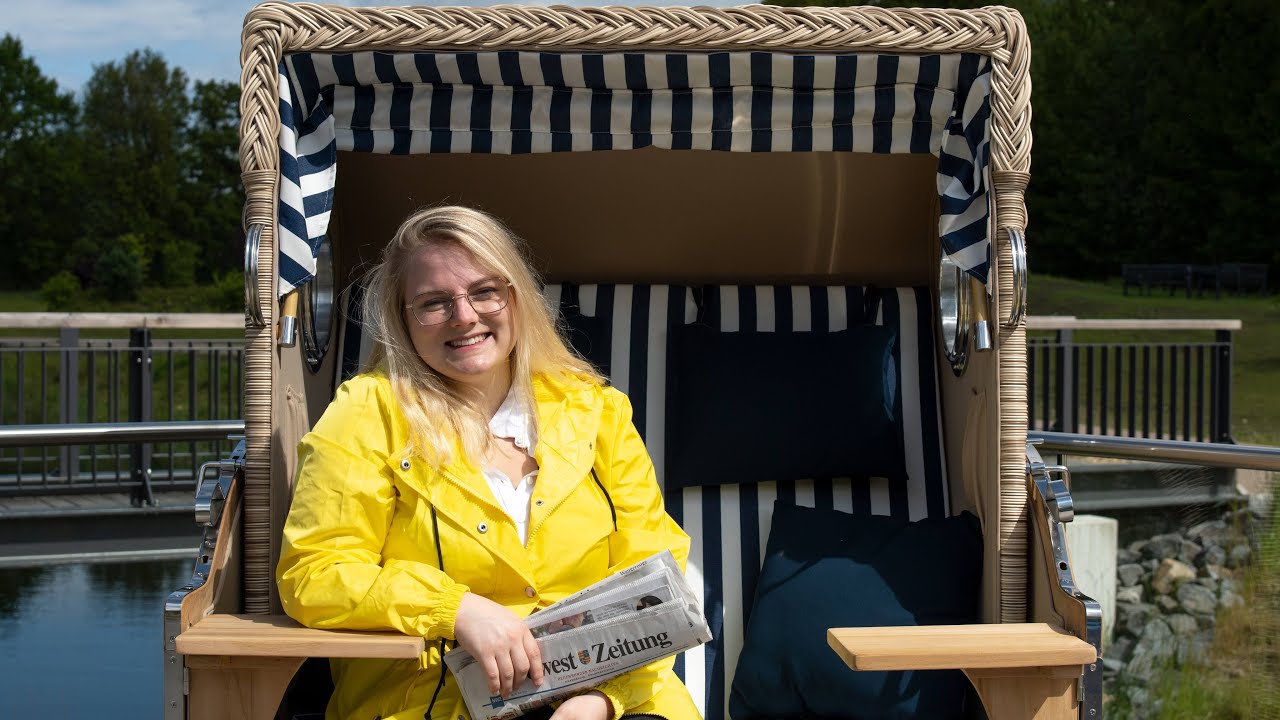 Der NWZ-Jubiläumsstrandkorb "Düne Teak"