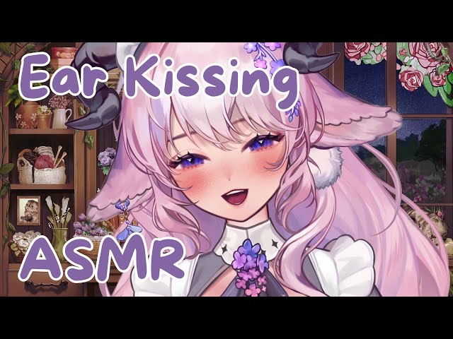 【3DIO ASMR】Ear Kissing From Your Goat Maid💕💤Personal Attention For Deep Sleep!