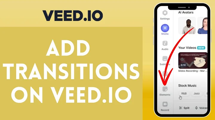 How to Add Transitions in Veed.io 2024 | Transitions Add in Veed.io