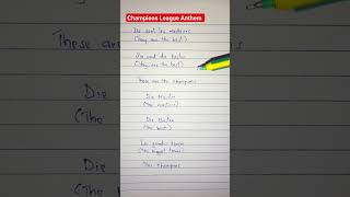 Download Lagu UEFA Champions League Anthem lyrics (English Version) #football #uefa #shorts MP3