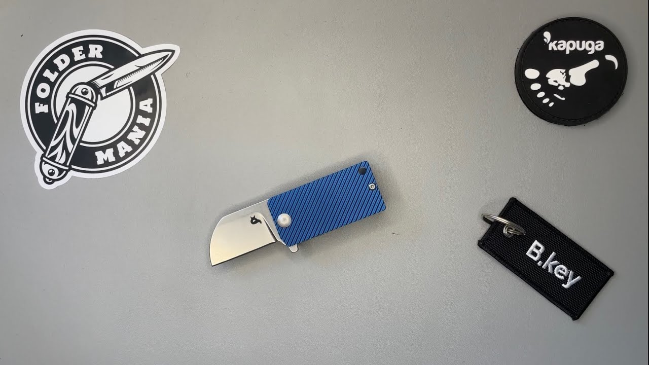 Couteau De Poche Fox B.KEY Vert – Lame 440A Stonewashed, Manche Aluminium Anodisé Vert, Flipper + Clip