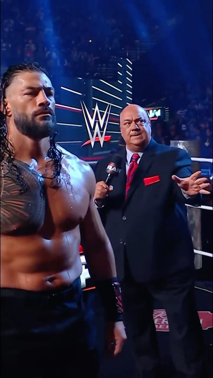 Paul Heyman introduces Roman Reigns for Tribal Combat ☝️☝️☝️ #RAWonNetflix #WWERaw
