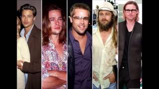 Brad Pitt over the years.