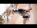 Aegs 18v 300ml600ml caulking gun bkp18c6000 in action