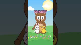 Who do you think gets the cookie 🍪 Wait for the bear... 🐻