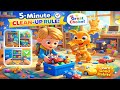 Kai And Zippy Learn To Clean Up 🧸 Fun Daily Habits for Kids ✨Kids Cartoon