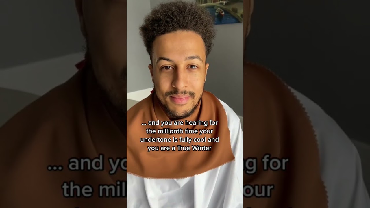 My son: a fully cool undertone, True Winter 💕⭐️🎨 