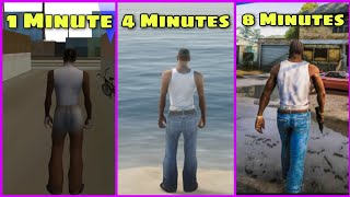 GTA SAN ANDREAS BUT EVERY MINUTE IT GETS MORE REALISTIC