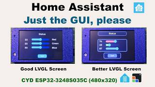 v101 - Home Assistant/ESPHome - Just the GUI, please